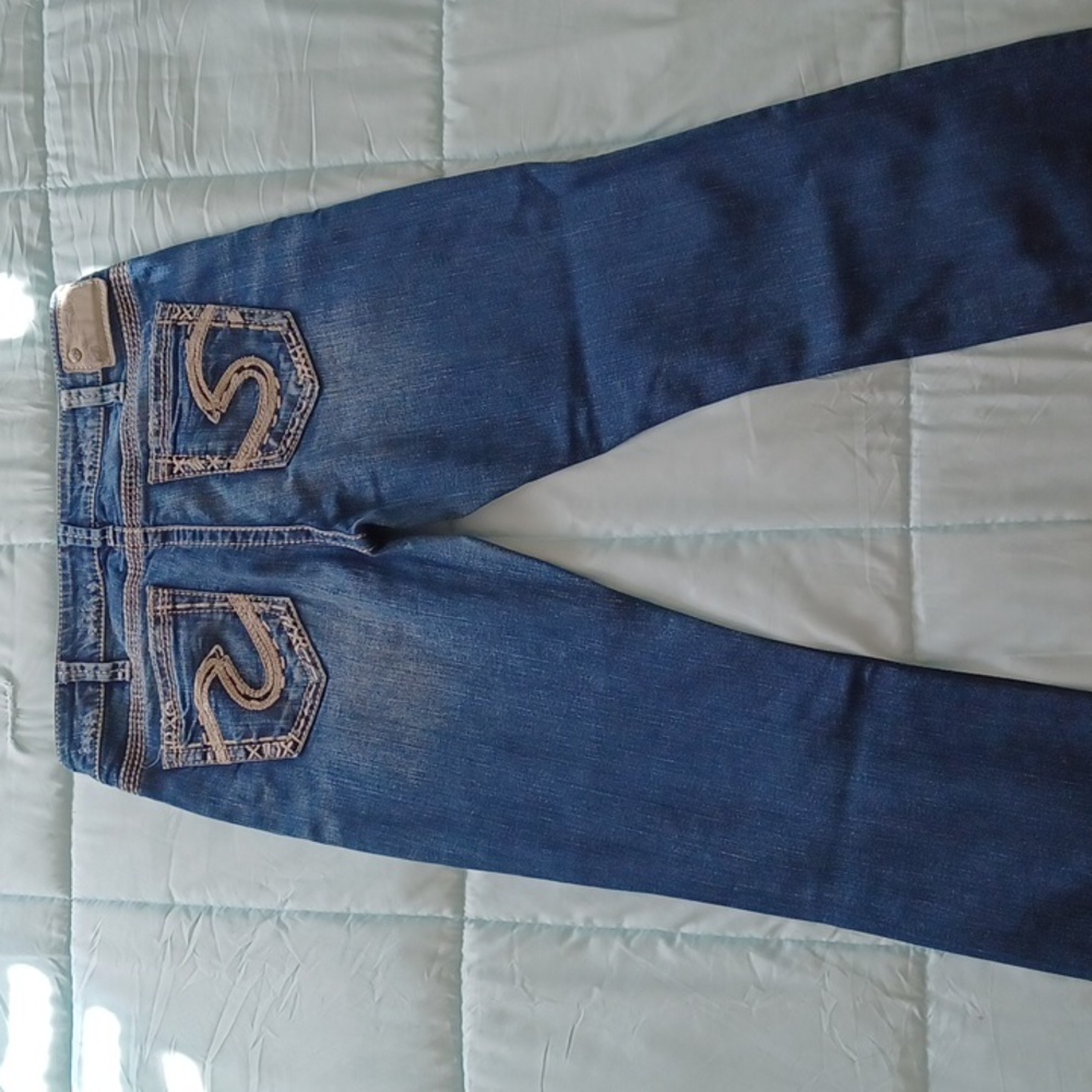 Silver Tuesday low Capri size 33
